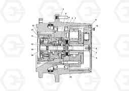 37309 Traction Drive Planetary Assembly PF3172/PF3200 S/N 197507-, Volvo Construction Equipment