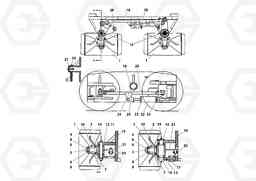 75149 Bogie Steering Arrangement PF3172/PF3200 S/N 197507-, Volvo Construction Equipment