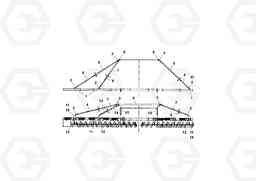 12693 Auger Extension Brace Kit PF3172/PF3200 S/N 197507-, Volvo Construction Equipment