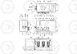 71296 Hydraulic Tank Assembly PF3172/PF3200 S/N 197507-, Volvo Construction Equipment