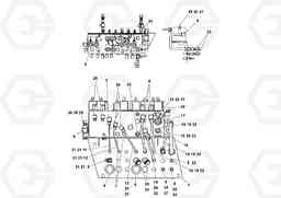 41699 Main Control Valve Assembly PF3172/PF3200 S/N 197507-, Volvo Construction Equipment