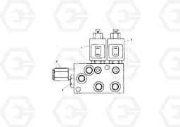 36530 Truck Hitch Control Valve PF3172/PF3200 S/N 197507-, Volvo Construction Equipment