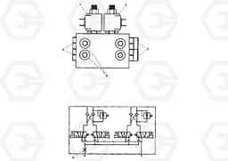 67733 Flowgate Control Valve PF3172/PF3200 S/N 197507-, Volvo Construction Equipment