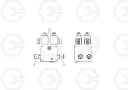 41869 Powerflight Auger & Power Tunnel Ext Control Valve PF3172/PF3200 S/N 197507-, Volvo Construction Equipment