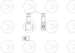 41871 Powerflight Auger Speed Control Valve PF3172/PF3200 S/N 197507-, Volvo Construction Equipment
