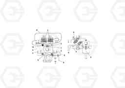 43384 Tower Light Control Valve PF3172/PF3200 S/N 197507-, Volvo Construction Equipment