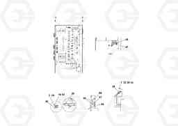 43415 Electrical Arrangement and Engine Wiring PF3172/PF3200 S/N 197507-, Volvo Construction Equipment