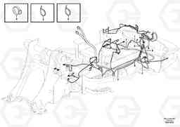 47628 Cable harness, alternator L50F, Volvo Construction Equipment