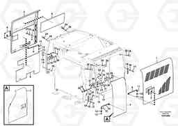 104220 Door, side EW160C, Volvo Construction Equipment