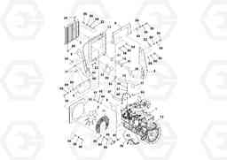 87477 Engine assembly PF4410 S/N 197449-, Volvo Construction Equipment