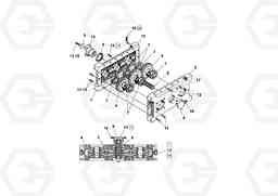 95058 Pump Drive Transmission PF4410 S/N 197449-, Volvo Construction Equipment