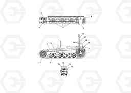 94516 Track Frame Assembly PF4410 S/N 197449-, Volvo Construction Equipment