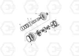 103408 Traction Drive Planetary Assembly PF4410 S/N 197449-, Volvo Construction Equipment