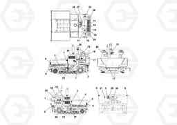 92466 Decals PF4410 S/N 197449-, Volvo Construction Equipment