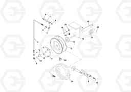 94806 Wash-down Hose and Reel Assembly PF4410 S/N 197449-, Volvo Construction Equipment