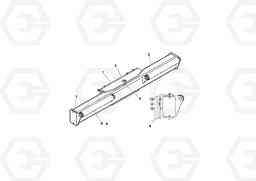 87630 Oscillating Push Roller Assembly PF4410 S/N 197449-, Volvo Construction Equipment