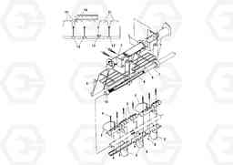102051 Auger and Tunnel/guard Extension Arrangements PF4410 S/N 197449-, Volvo Construction Equipment