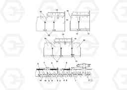 104605 Auger and Tunnel/guard Extension Arrangements PF4410 S/N 197449-, Volvo Construction Equipment