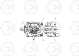 94636 Generator Pump Option PF4410 S/N 197449-, Volvo Construction Equipment