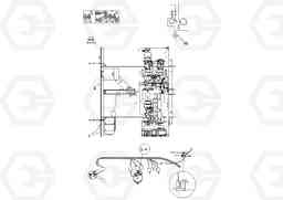 98213 Cable Harness Arrangement PF4410 S/N 197449-, Volvo Construction Equipment