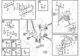 83670 Fuel pipes, fuel pump L350F, Volvo Construction Equipment