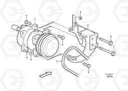 58449 Air compressor L50F, Volvo Construction Equipment