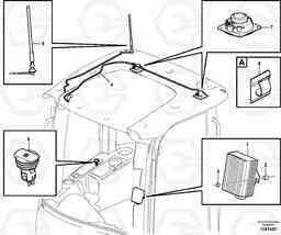 46923 Radio installation with converter L45F, Volvo Construction Equipment