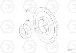 6161 Bearing Housing Assembly DD80 S/N 0820107116 -, Volvo Construction Equipment