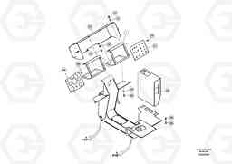 2487 Operator's Console Assembly DD80 S/N 0820107116 -, Volvo Construction Equipment