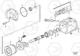 105895 Hydraulic pump L45F, Volvo Construction Equipment