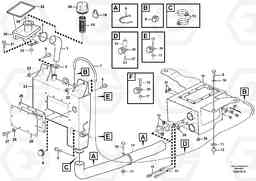 77650 Hydraulic oil tank BL70 S/N 11489 -, Volvo Construction Equipment