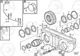 98944 Pump drive power take-off A25E, Volvo Construction Equipment