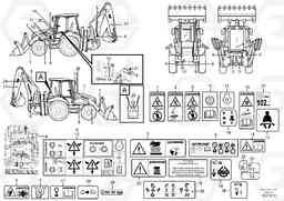 45775 Sign plates and decals BL60 S/N 11315 -, Volvo Construction Equipment