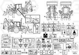 74156 Sign plates and decals BL61PLUS S/N 10287 -, Volvo Construction Equipment
