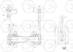 48209 Conveyor Tensioning Unit ABG8820/ABG8820B ABG8820 S/N 21098-23354 ABG8820B S/N 23355-, Volvo Construction Equipment