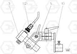 52755 Ultrasonic Sensor Auger ABG325 S/N 20941 -, Volvo Construction Equipment