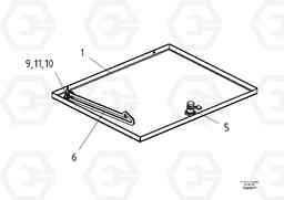 47573 Hood ABG3870 S/N 20538 -, Volvo Construction Equipment