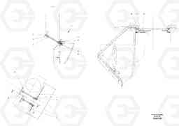 53916 Hopper Wing Lock ABG325 S/N 20941 -, Volvo Construction Equipment