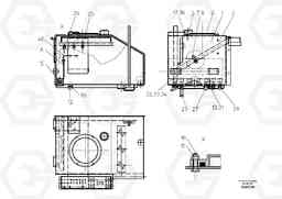 52708 Hydr. Oil Tank, Pre-assembled ABG325 S/N 20941 -, Volvo Construction Equipment