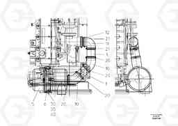 52721 Air filter ABG325 S/N 20941 -, Volvo Construction Equipment