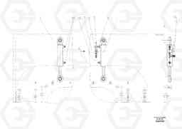 49778 Auger Cylinder ABG9820 S/N 20812 -, Volvo Construction Equipment