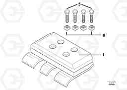 94990 Track Shoe Kit ABG9820 S/N 20812 -, Volvo Construction Equipment