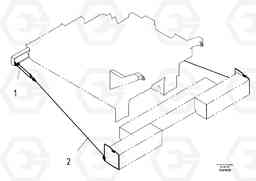 56229 Screed Tensioning Device ABG325 S/N 20941 -, Volvo Construction Equipment