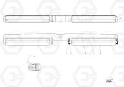 47611 Oscillating Cross member ABG9820 S/N 20812 -, Volvo Construction Equipment