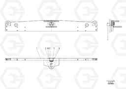 47839 Cross Beam ABG9820 S/N 20812 -, Volvo Construction Equipment