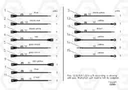 73591 Set Of Cables ABG3870 S/N 20538 -, Volvo Construction Equipment