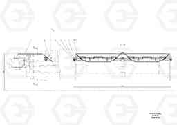 94115 Front Flap Assembly ABG9820 S/N 20812 -, Volvo Construction Equipment