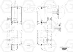 64368 Gas cylinder Support Assembly ABG9820 S/N 20812 -, Volvo Construction Equipment