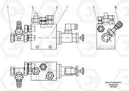 95037 Valve block Vibration ABG9820 S/N 20812 -, Volvo Construction Equipment