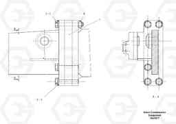 51231 Spacer Blocks ABG8820/ABG8820B ABG8820 S/N 21098-23354 ABG8820B S/N 23355-, Volvo Construction Equipment